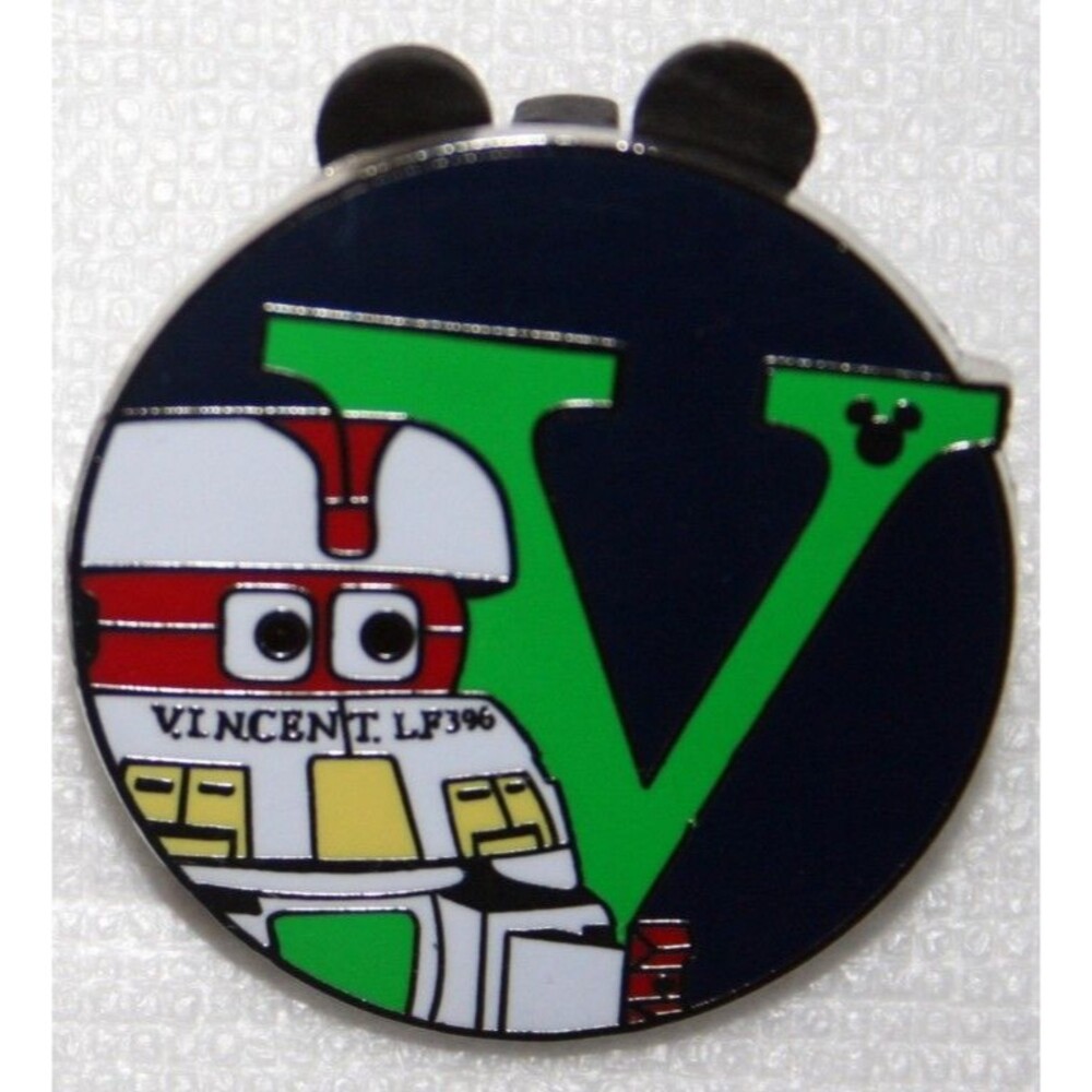 WDW - Hidden Mickey Series III - Alphabet- VIN Cent (V)
